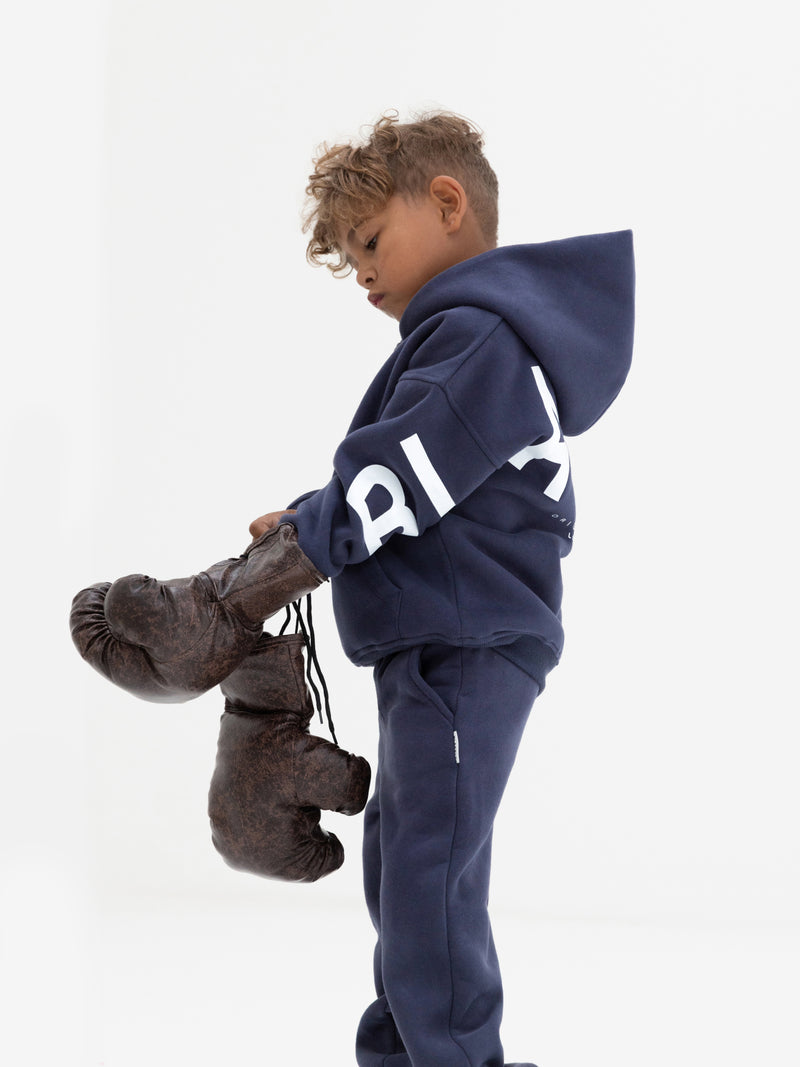 Mini Blakely Hoodie - Echtes Marineblau
