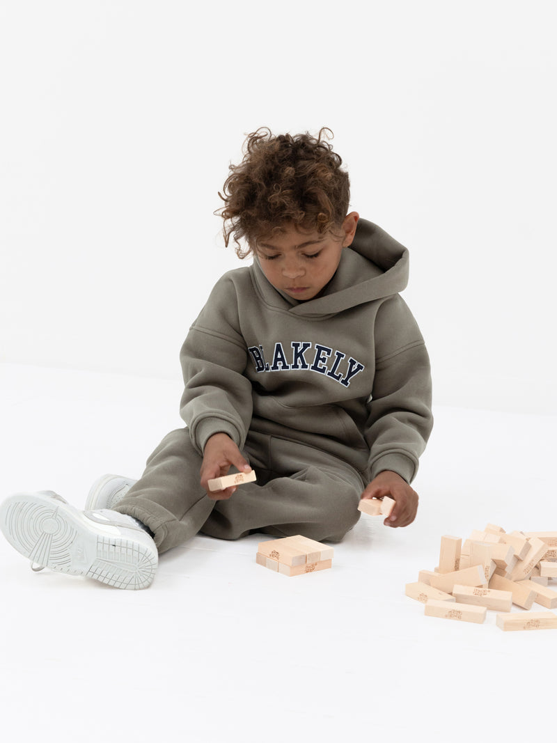 Mini Varsity Hoodie - Safarigroen