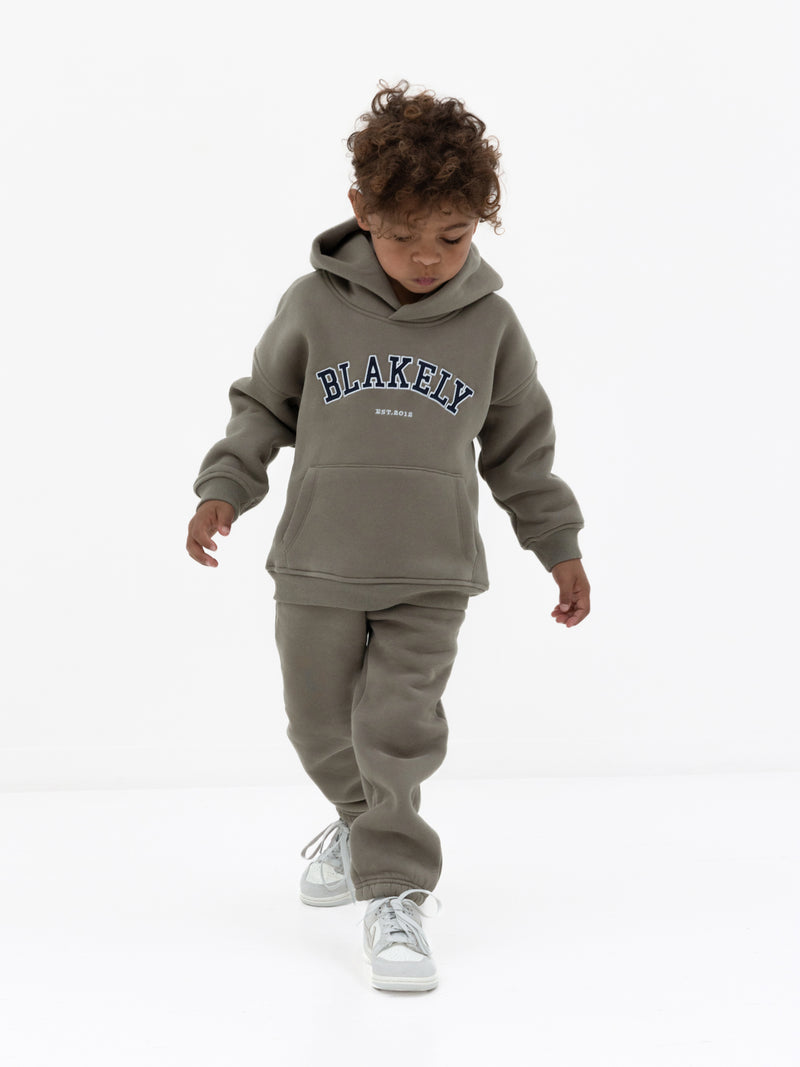 Mini Varsity Hoodie - Safarigroen