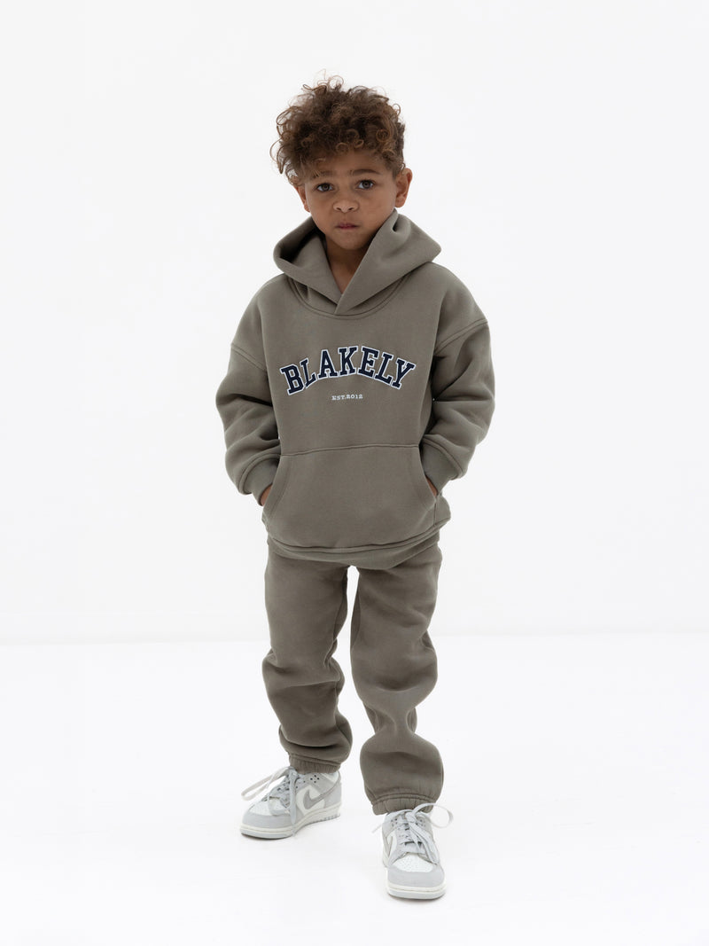 Mini Varsity Hoodie - Safarigroen
