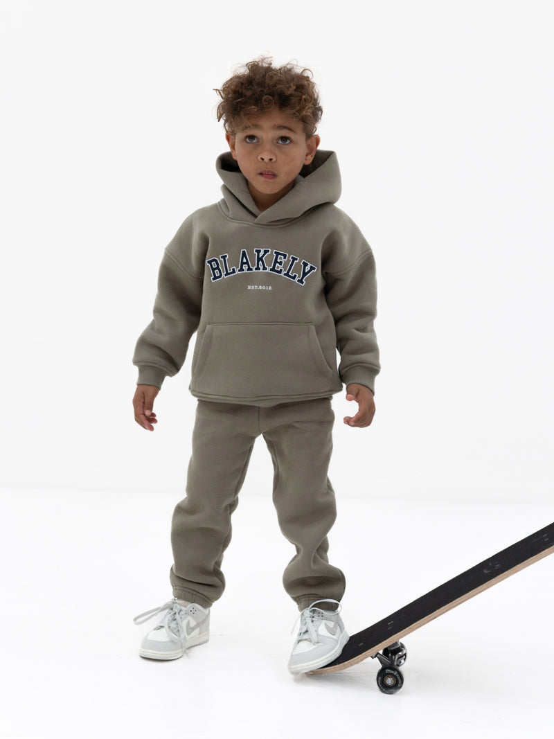 Mini Varsity Hoodie - Safarigroen