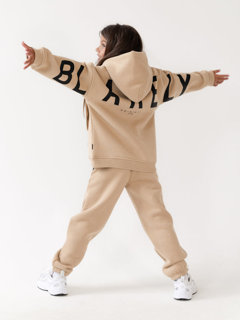 Mini Blakely Sweatpants - Hellbraun