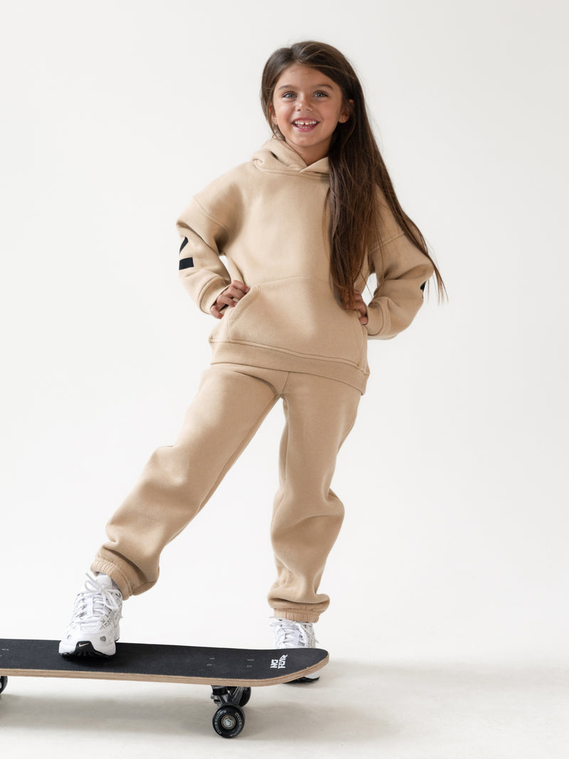 Mini Blakely Sweatpants - Hellbraun