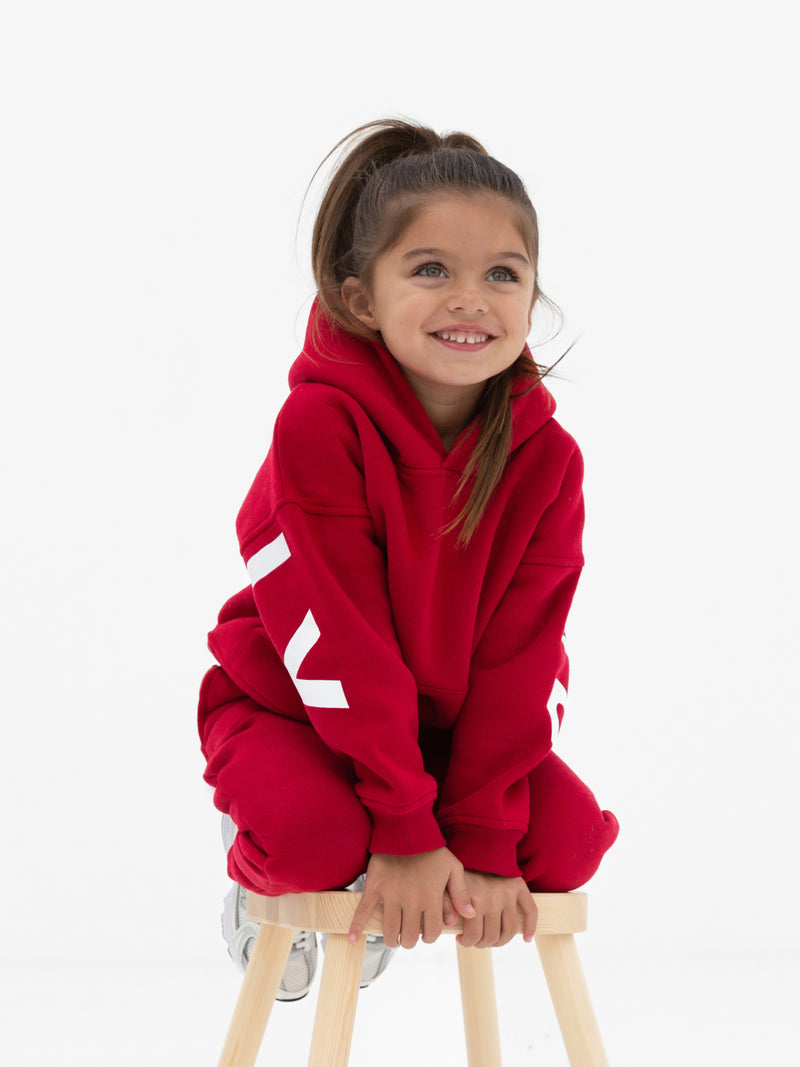 Mini Blakely Sweatpants - Kirschrot