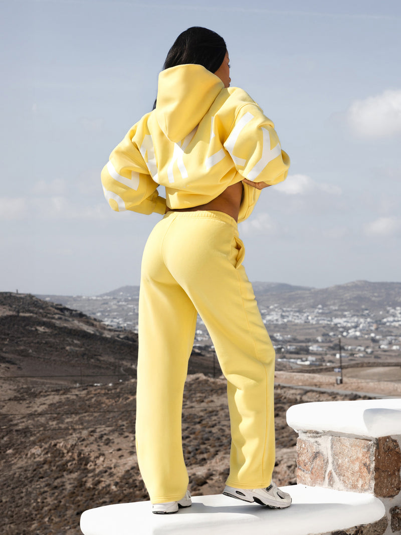 Isabel Oversized Hoodie - Zitrone