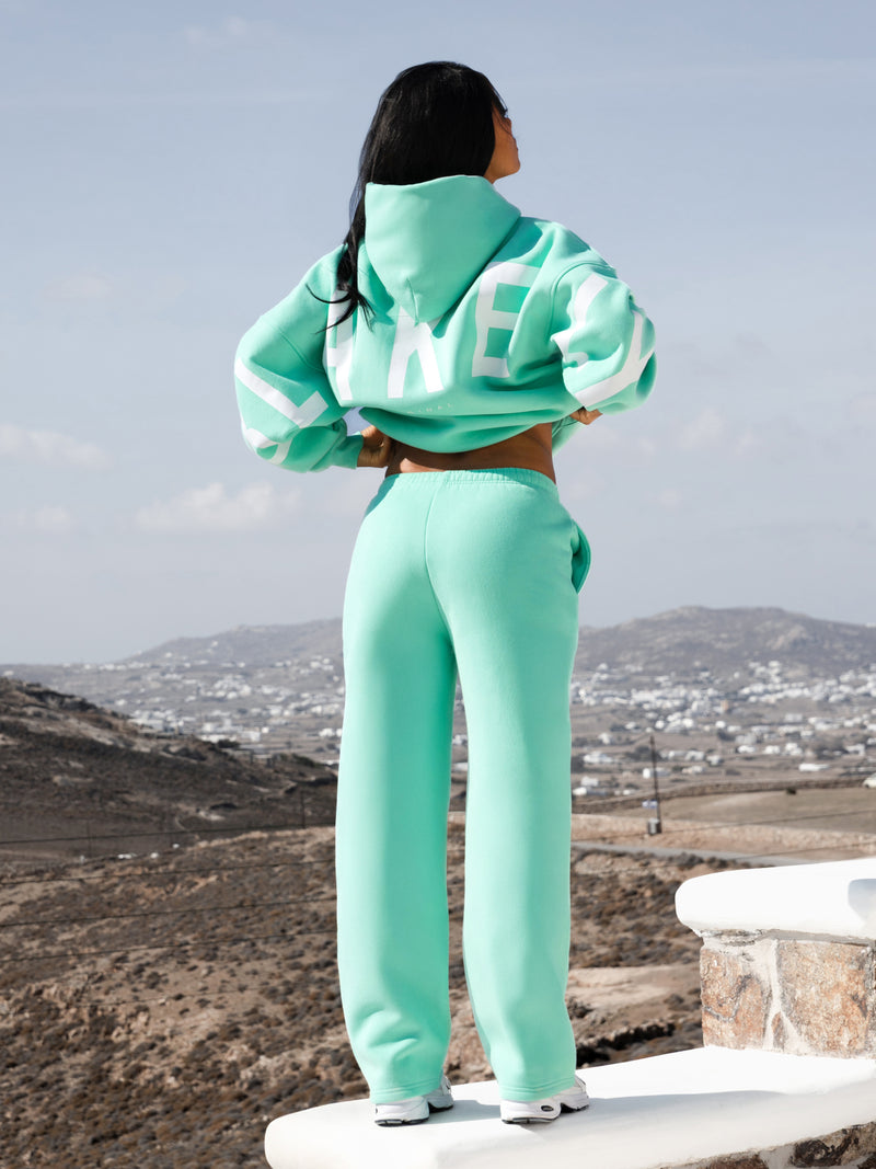 Isabel Oversized Hoodie - Helles Mintgrün