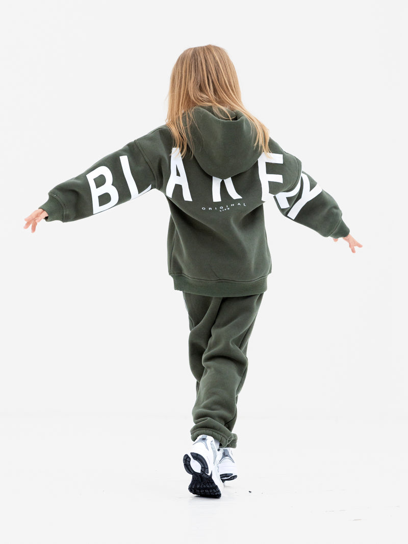 Mini Blakely Sweatpants - Khakigrün
