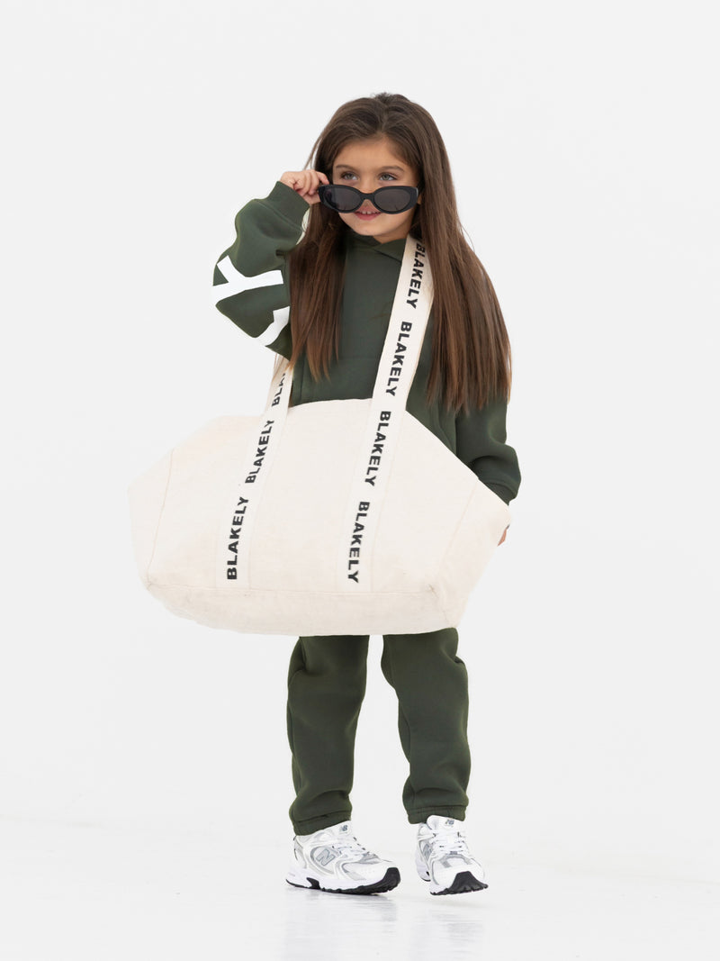 Mini Blakely Sweatpants - Khakigrün