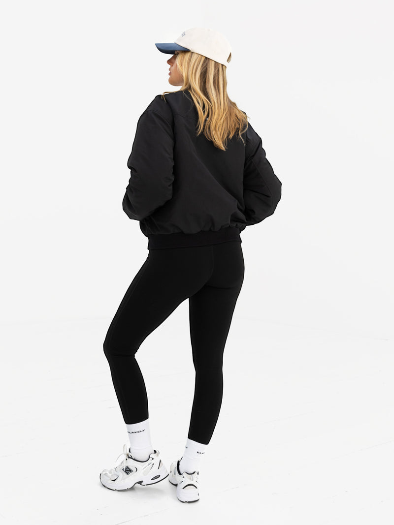 Dakota Bomber Jacket - Schwarz