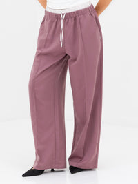 Alana Double Waist Trousers - Altrosa
