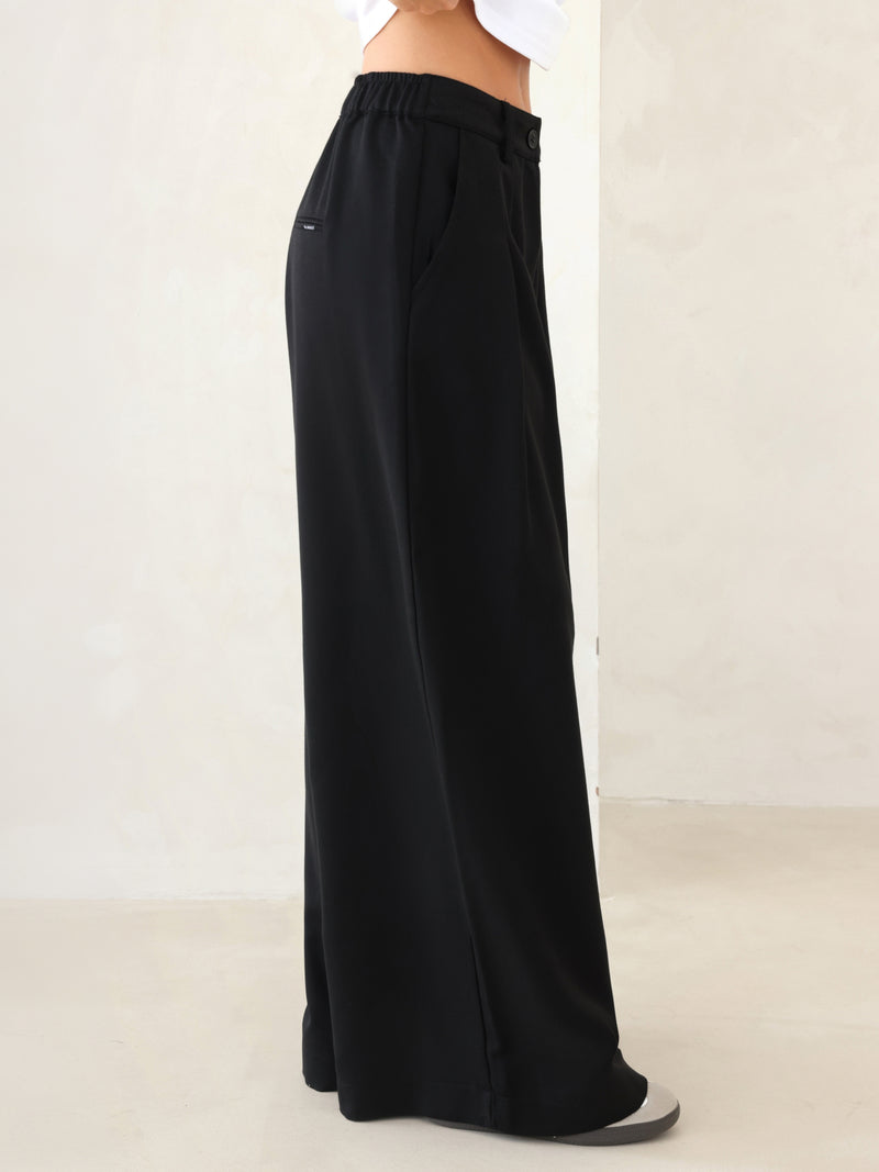 Blakely Basic Tailored Trousers - Black