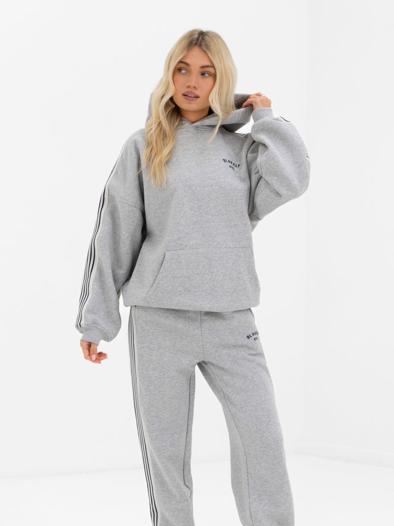 Immani Oversized Hoodie - Marl Grey