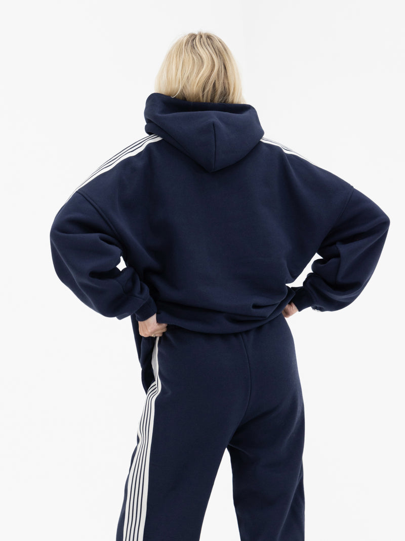 Immani Oversized Hoodie - Tiefe Marine