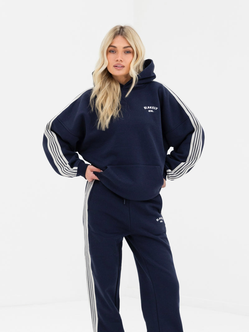 Immani Oversized Hoodie - Tiefe Marine