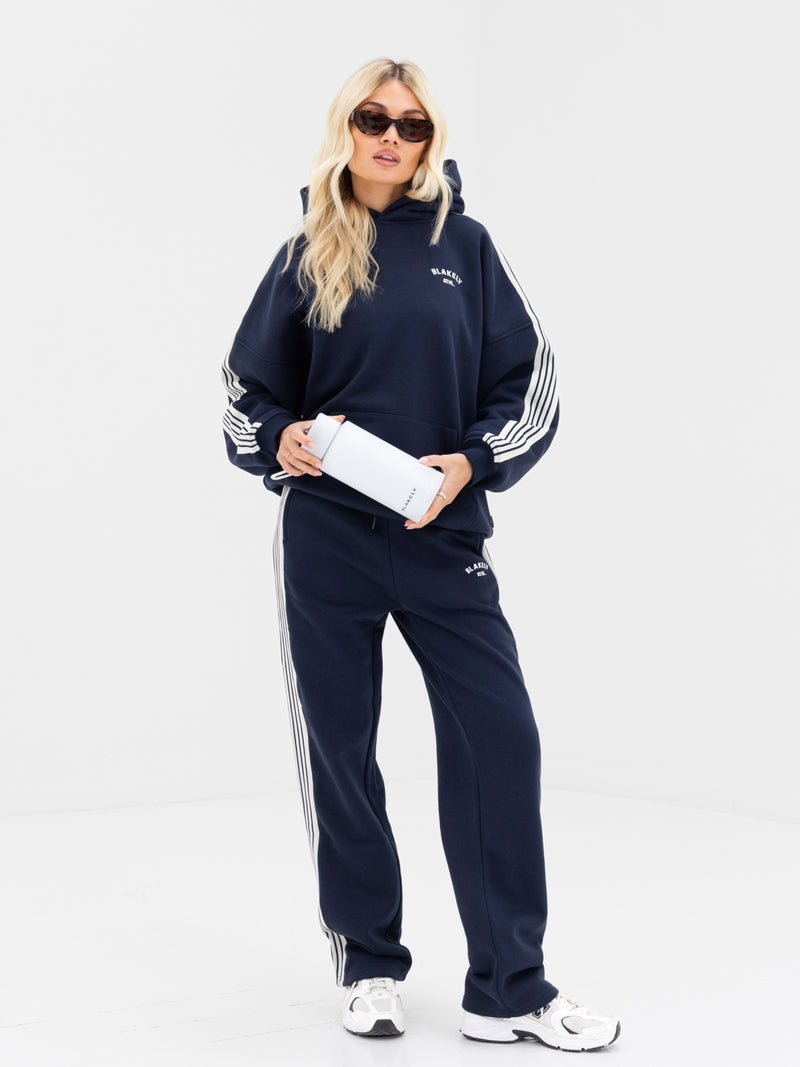 Immani Oversized Hoodie - Tiefe Marine