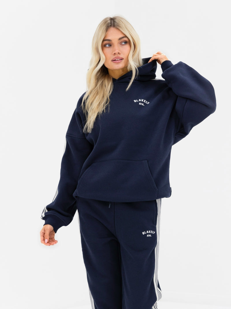 Immani Oversized Hoodie - Tiefe Marine