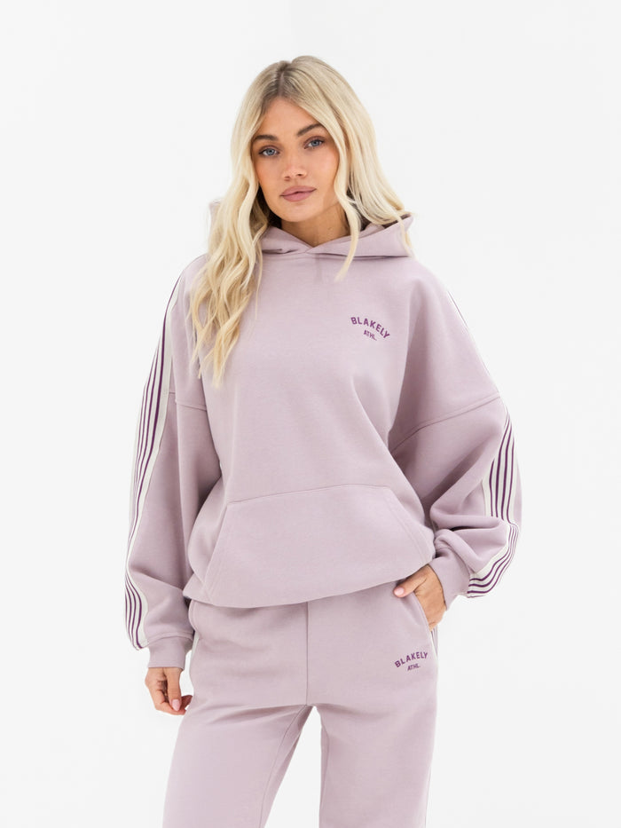 Immani Oversized Hoodie - Staubiges Flieder