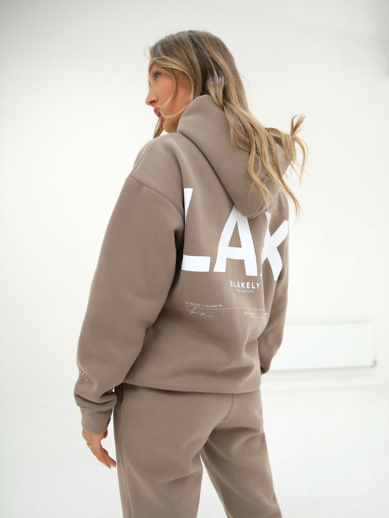 LAX Oversized dameshoodie - Bruin