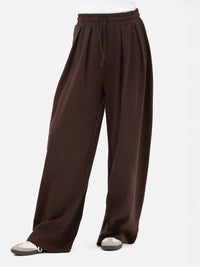 Cleo Wide Leg Trousers - Braun