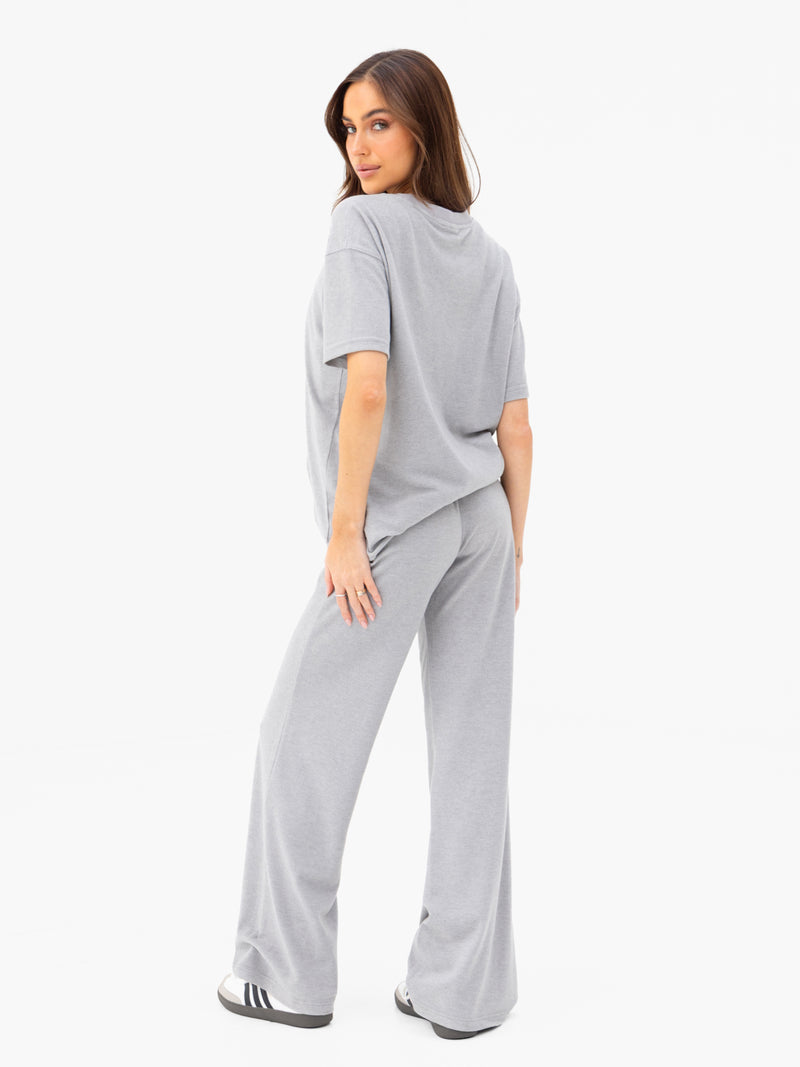Nellie Oversized T-Shirt - Mid Grey