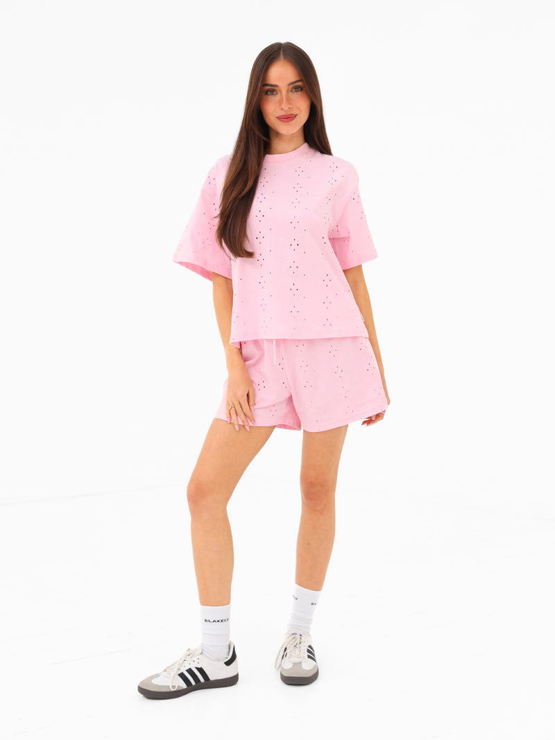 Amina Oversized T-Shirt - Rosa