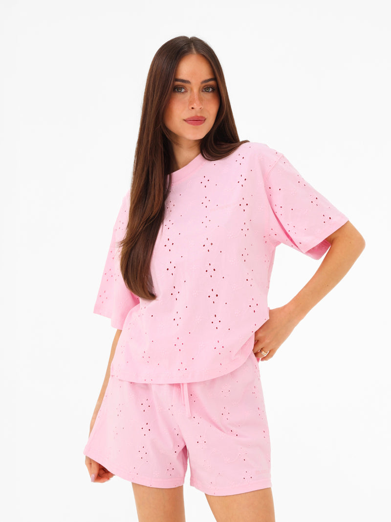 Amina Oversized T-Shirt - Rosa