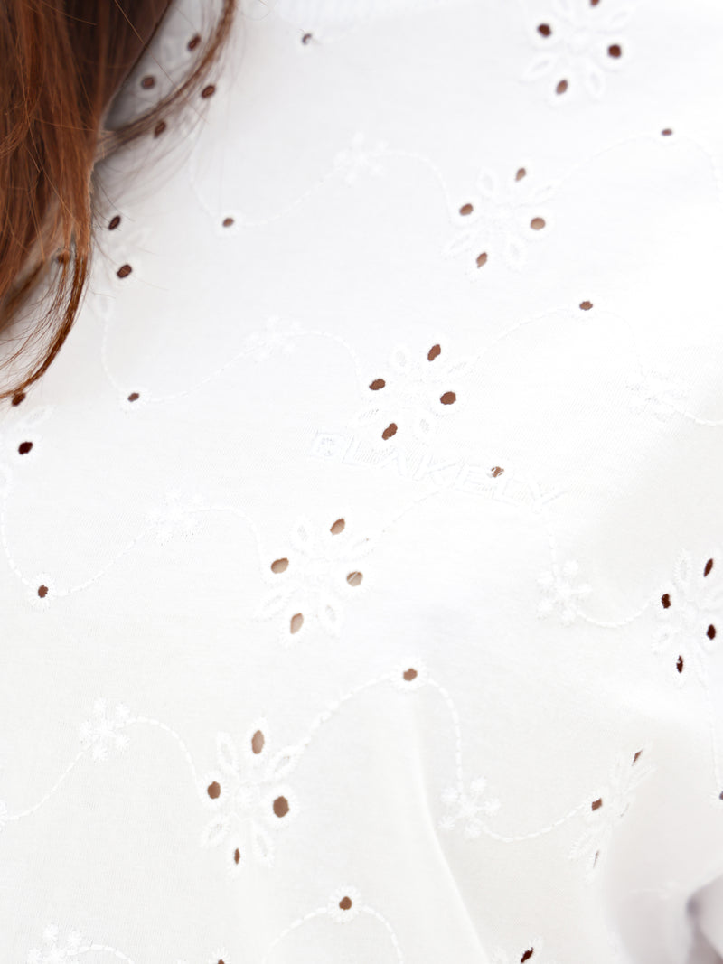 Amina Oversized T-Shirt - Blanche