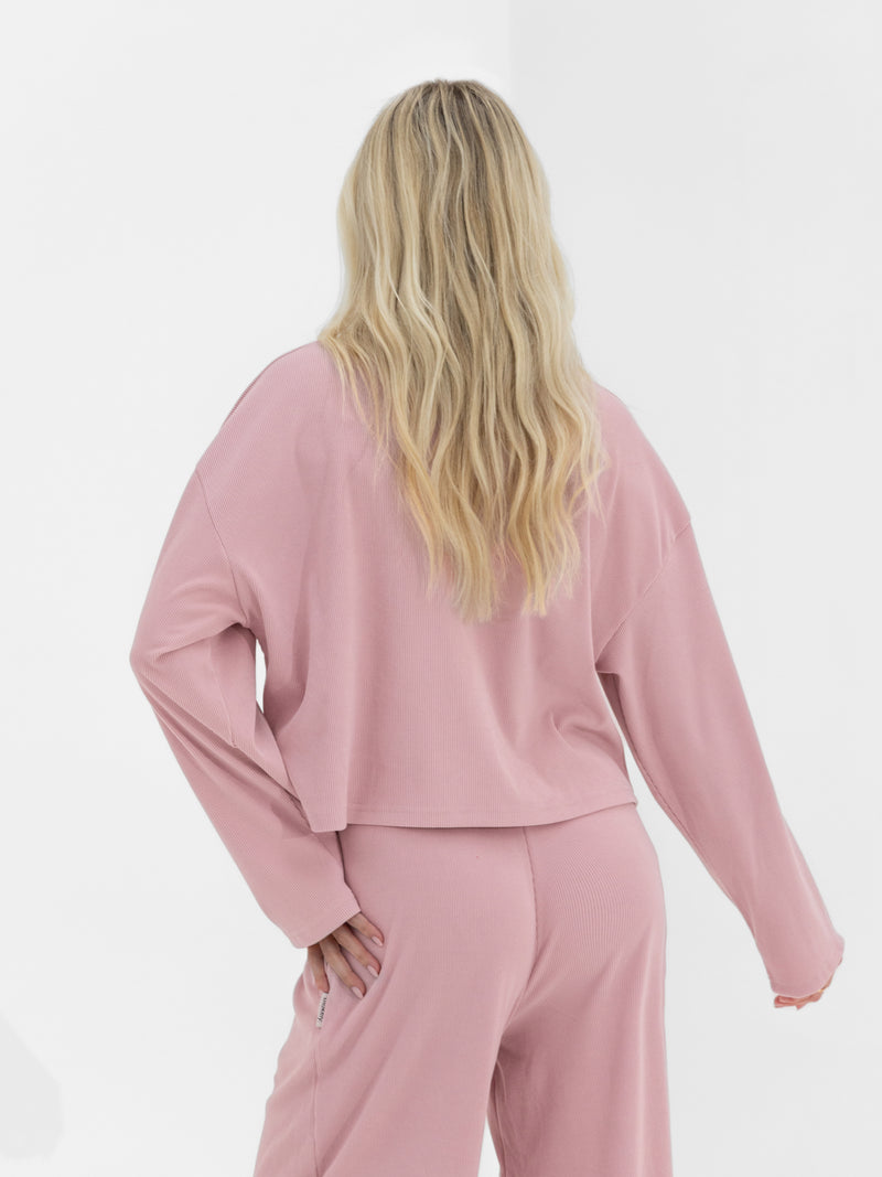 Alma Button Up Cardigan - Altrosa