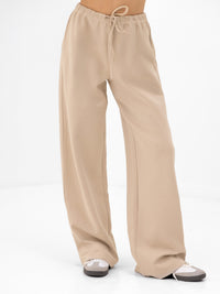 Emmy Wide Leg Trousers - Lichtbruin
