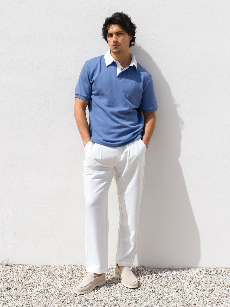 *NIET UITGEBRACHT* 4344 Herenpolo - Blauw