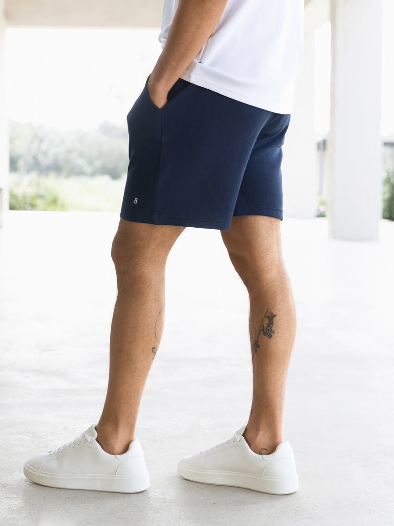 *NIET UITGEBRACHT* 4345 Herenpoloshort - Marineblauw