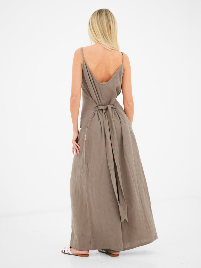 Mila Jumpsuit - Bräunen