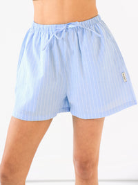 Summer Stripe Shorts - Blauer Streifen