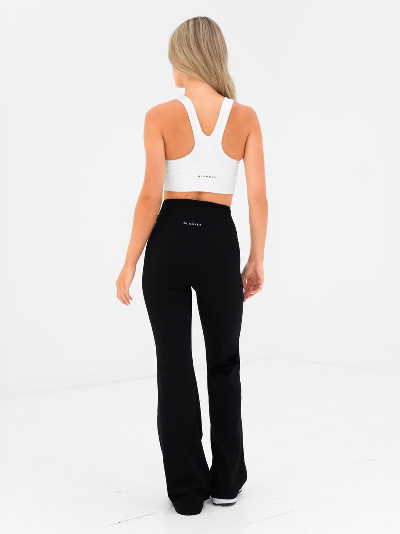 Ultimate Ruched Flares - Schwarz