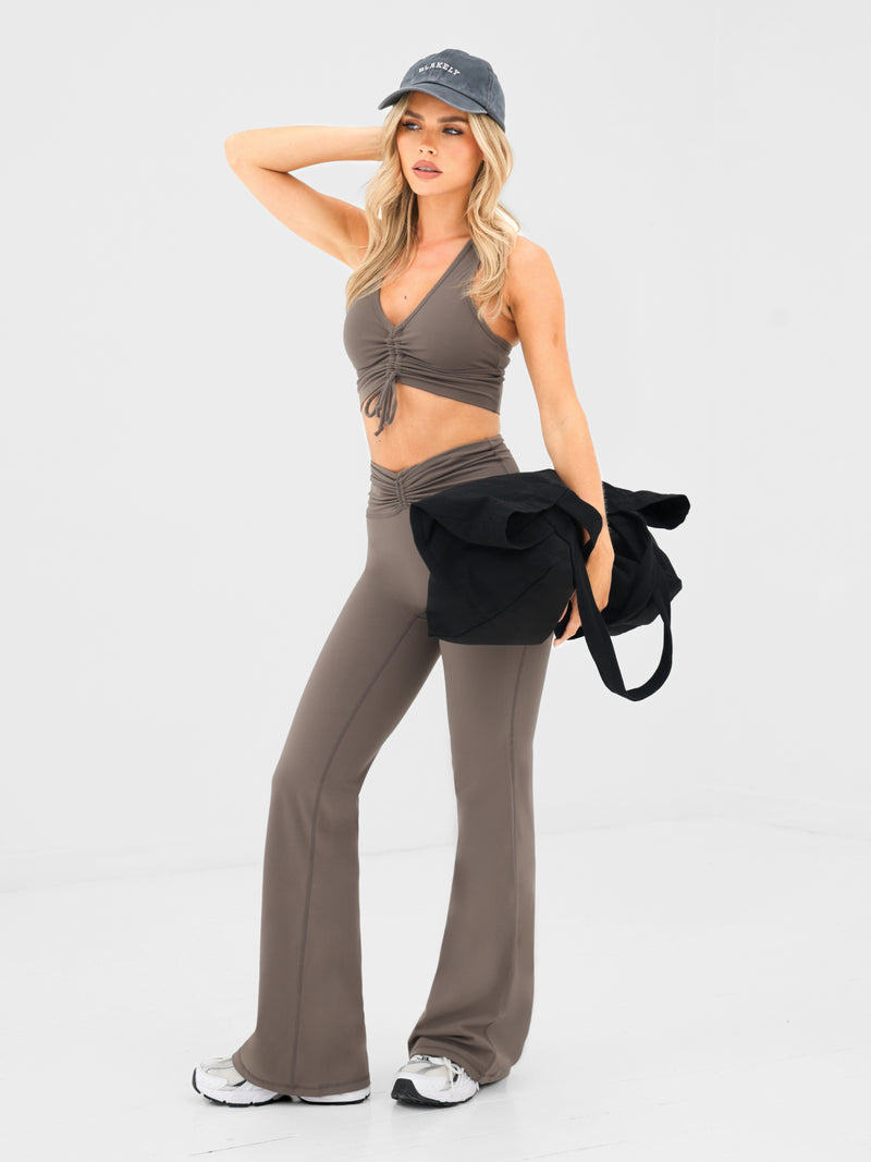 Ultimate Ruched Flares - Aschbraun