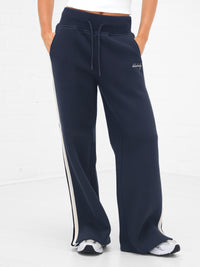 Yasmin Wide Leg Sweatpants - Echte Marine