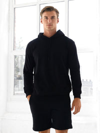 Blakely Basic Fitted Hoodie - Noire