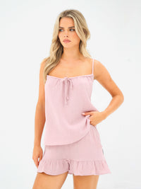 Mila Cami Top - Lichtroze