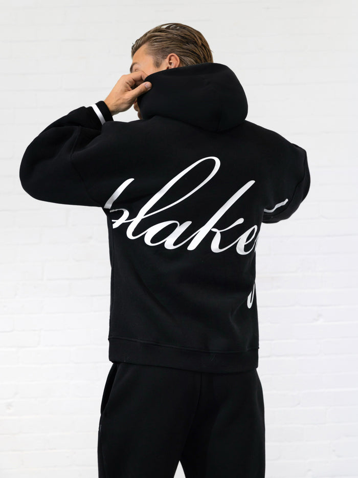 Abel Relaxed Hoodie - Noire