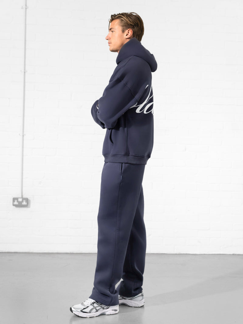 Abel Relaxed Hoodie - Echte Marine
