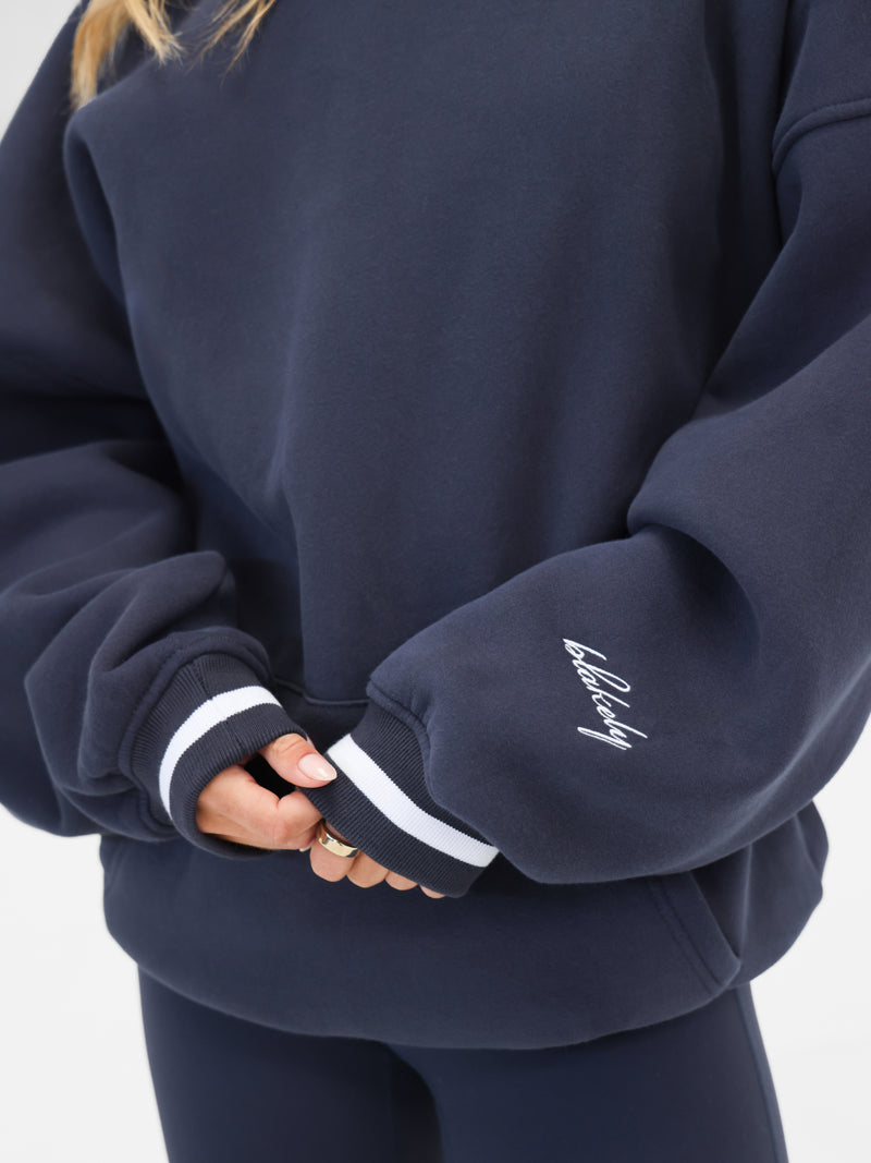 Margot Oversized Hoodie - Echte Marine