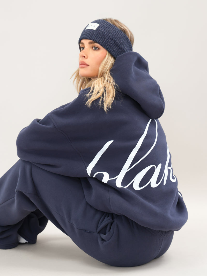 Margot Oversized Hoodie - Echte Marine
