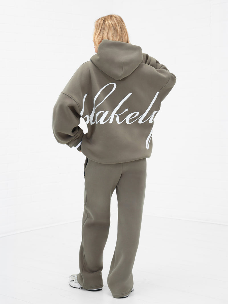Margot Oversized Hoodie - Safarigrün
