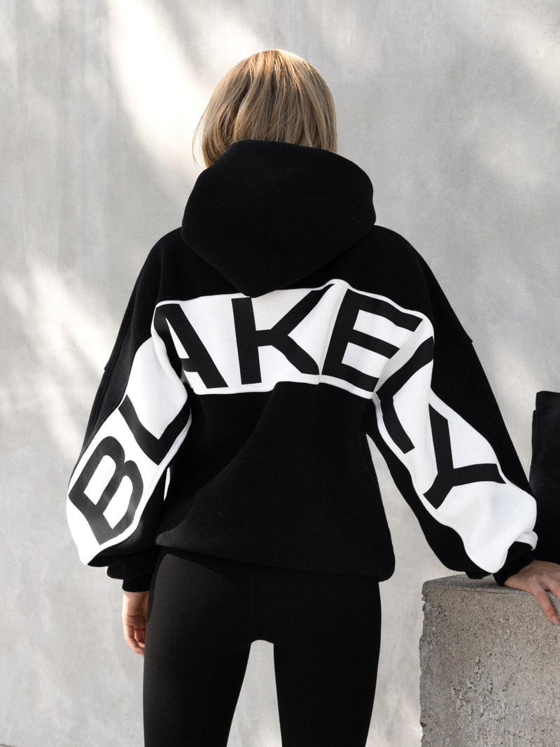 Indy Oversized Hoodie - Black