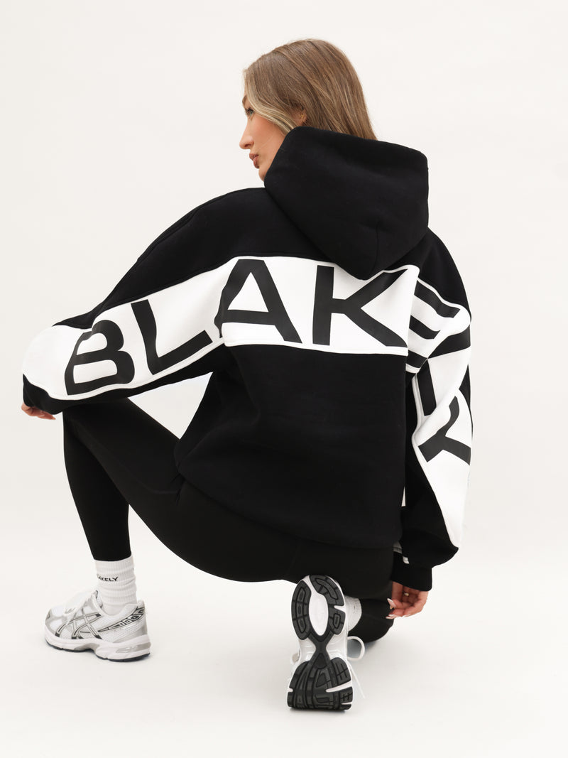 Indy Oversized Hoodie - Black