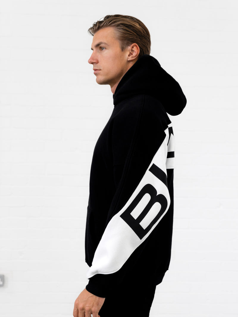 Caleb Relaxed Hoodie - Black