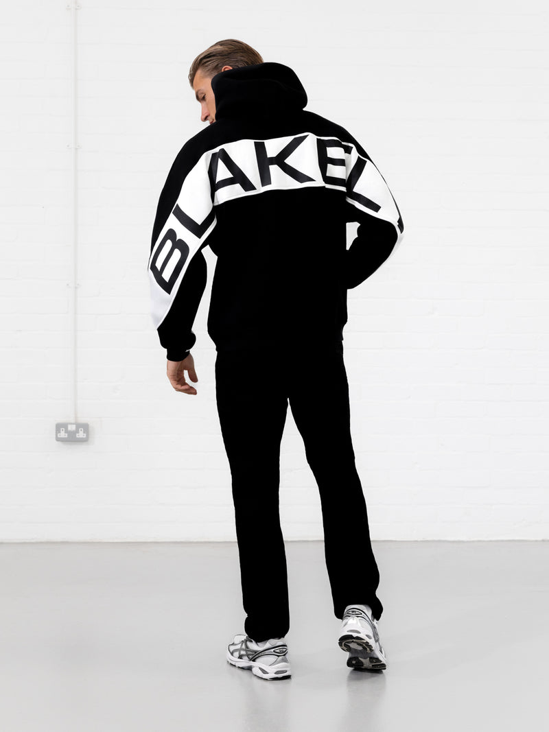 Caleb Relaxed Hoodie - Black