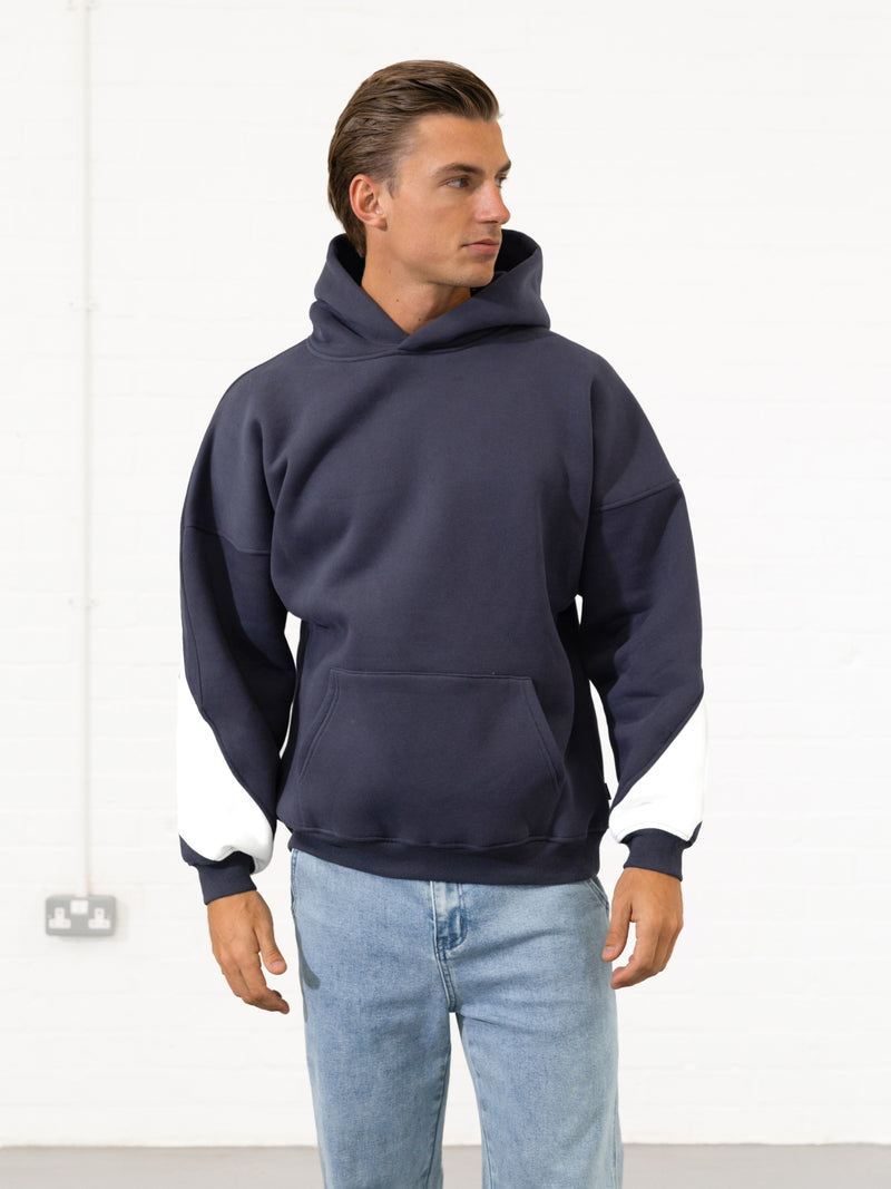 Caleb Relaxed Hoodie - True Navy