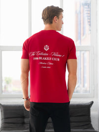 Blakely Club Relaxed T-Shirt - Red