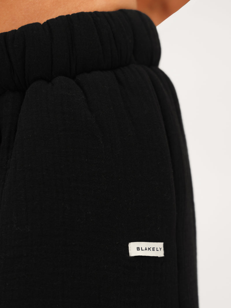 Duvet Sweatpants - Black